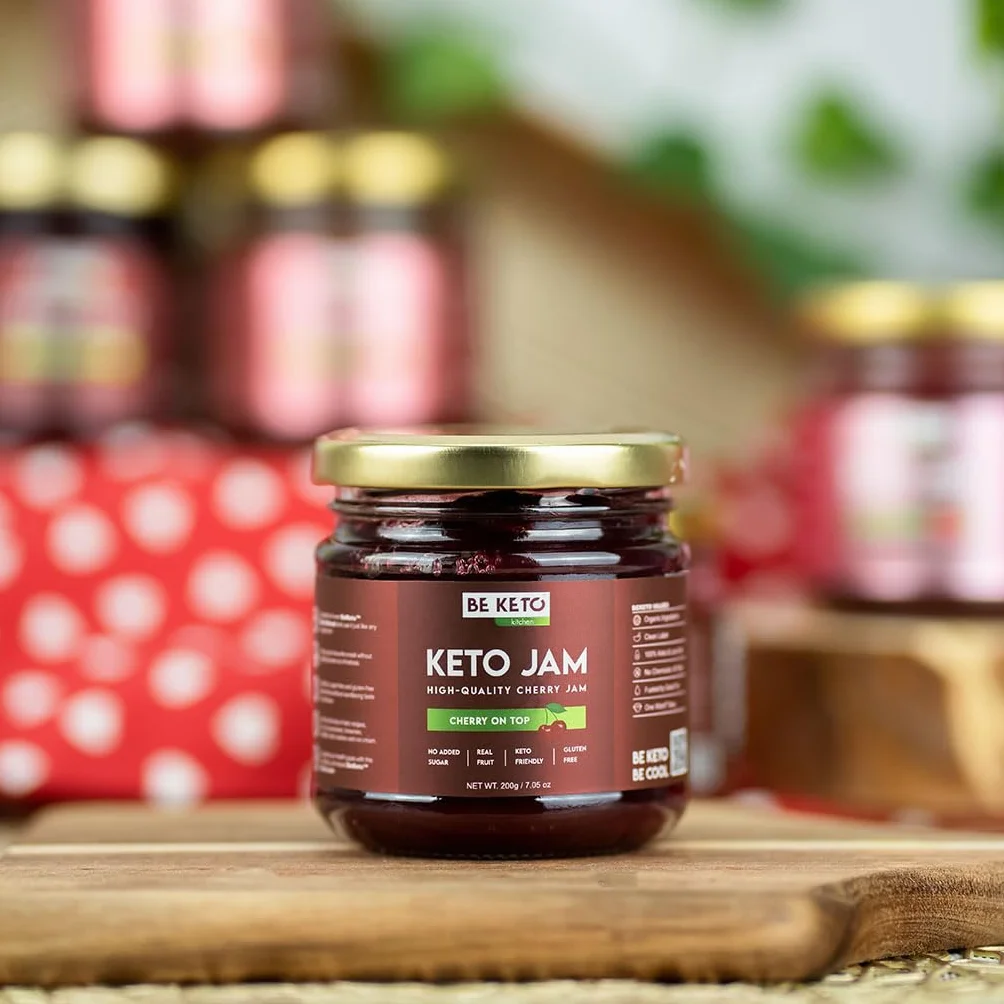 Keto Dżem Topowy Wiśniowy 200g