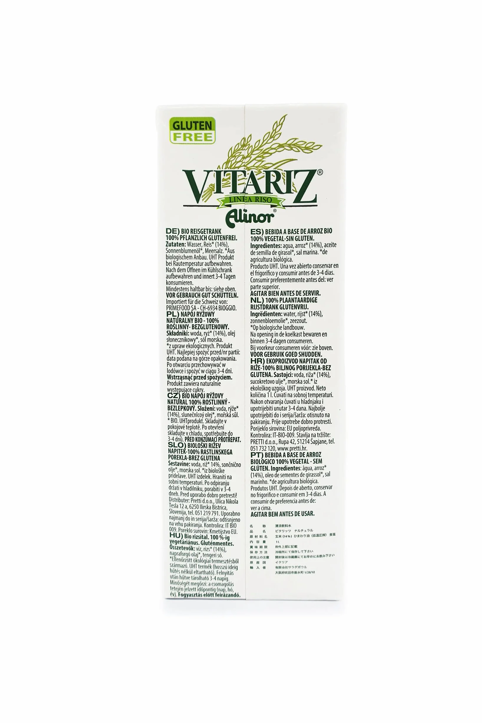 Bebida Vegetal Arroz 1 l