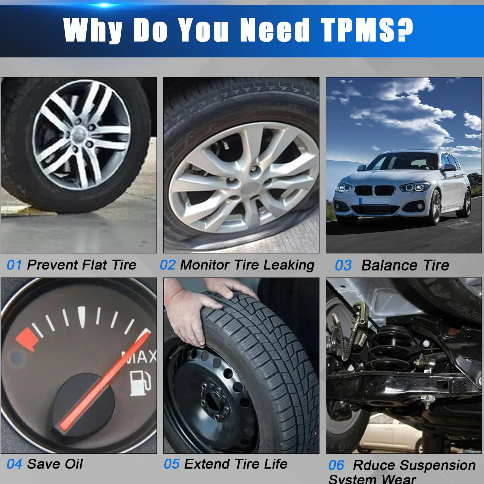 RDKS Czujnik ciśnienia w oponach TPMS kompatybilny z BMW serii 1 3 4 M3 F20 F21 F22 F23 F87 F45 F30 F31 F32 F33 F34 F36 i3 i8 X1 X2 X5 X6 3 61068 81890 36106856209