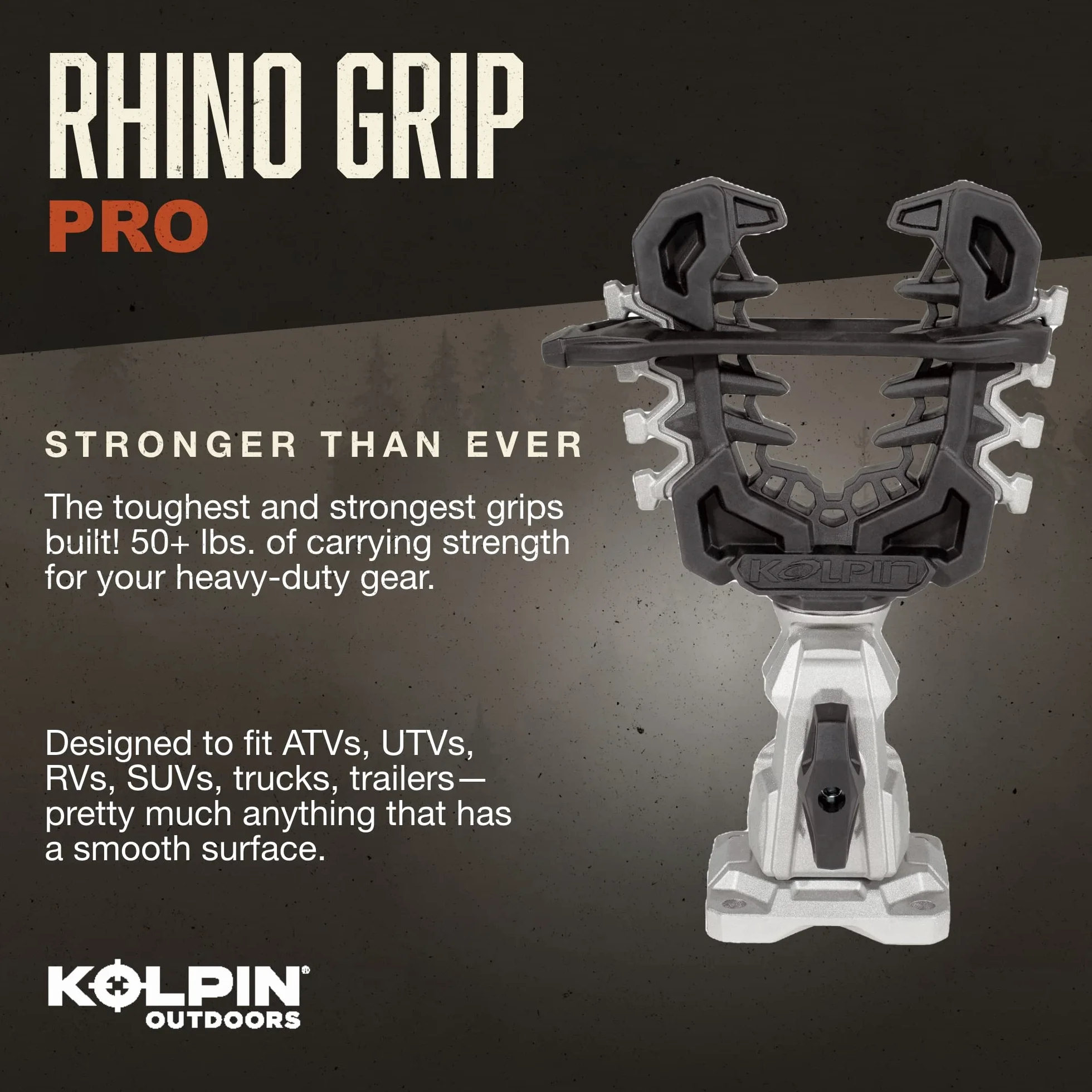 Kolpin Rhino Grip Pro - uniwersalny uchwyt - 21560, czarny