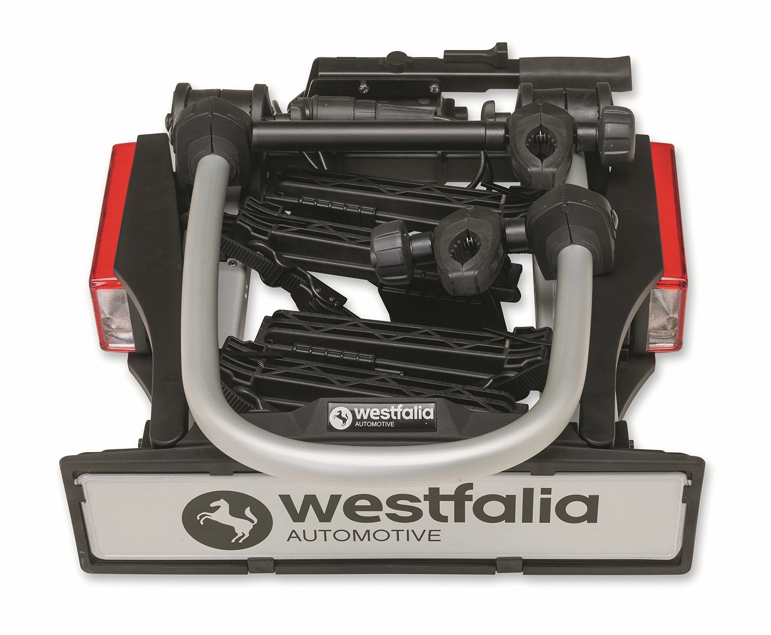 Westfalia Automotive 350053600001 Bagażnik Rowerowy, Czarny/Srebrny, Na 2 Rowery