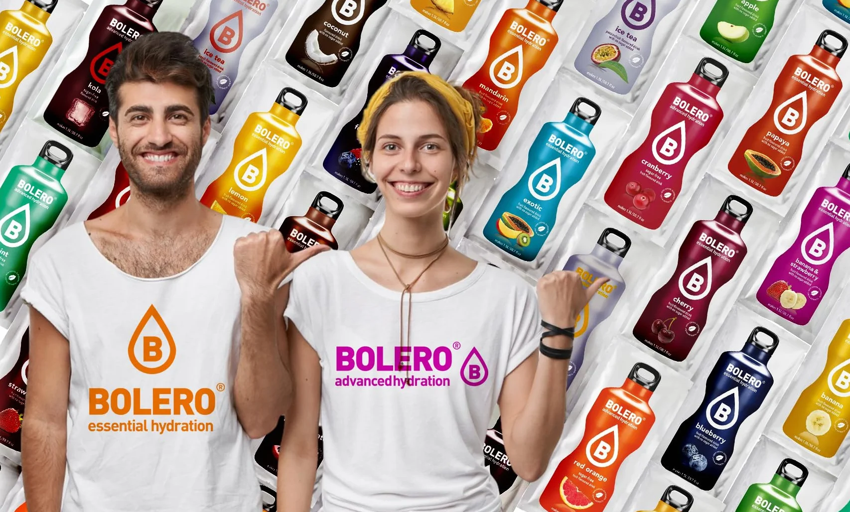 Bolero STICKS MIX 48x3g napój w proszku bez cukru słodzony stewią witamina C dla diabetyków