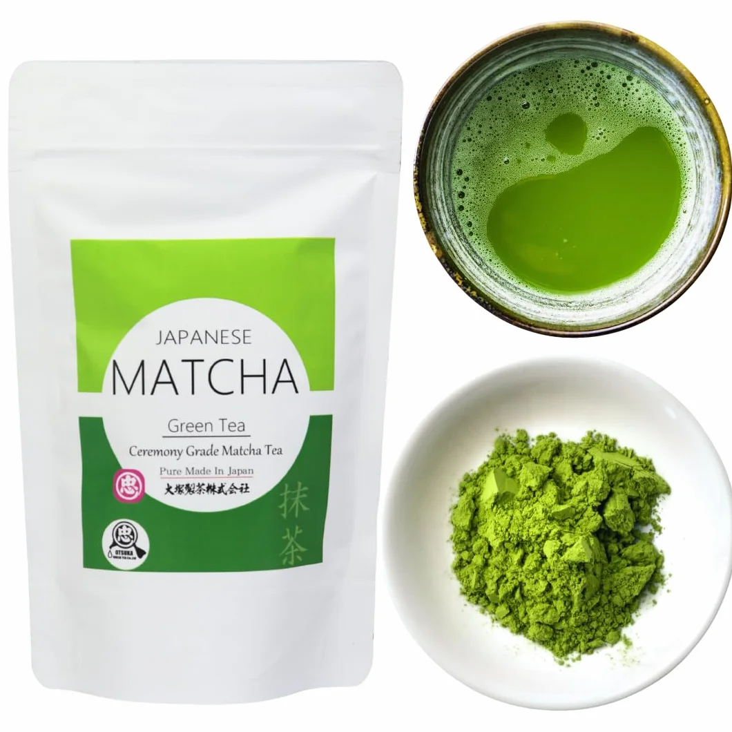 Ceremonial Matcha Powder First Harvest 100g Made in Shizuoka Japan