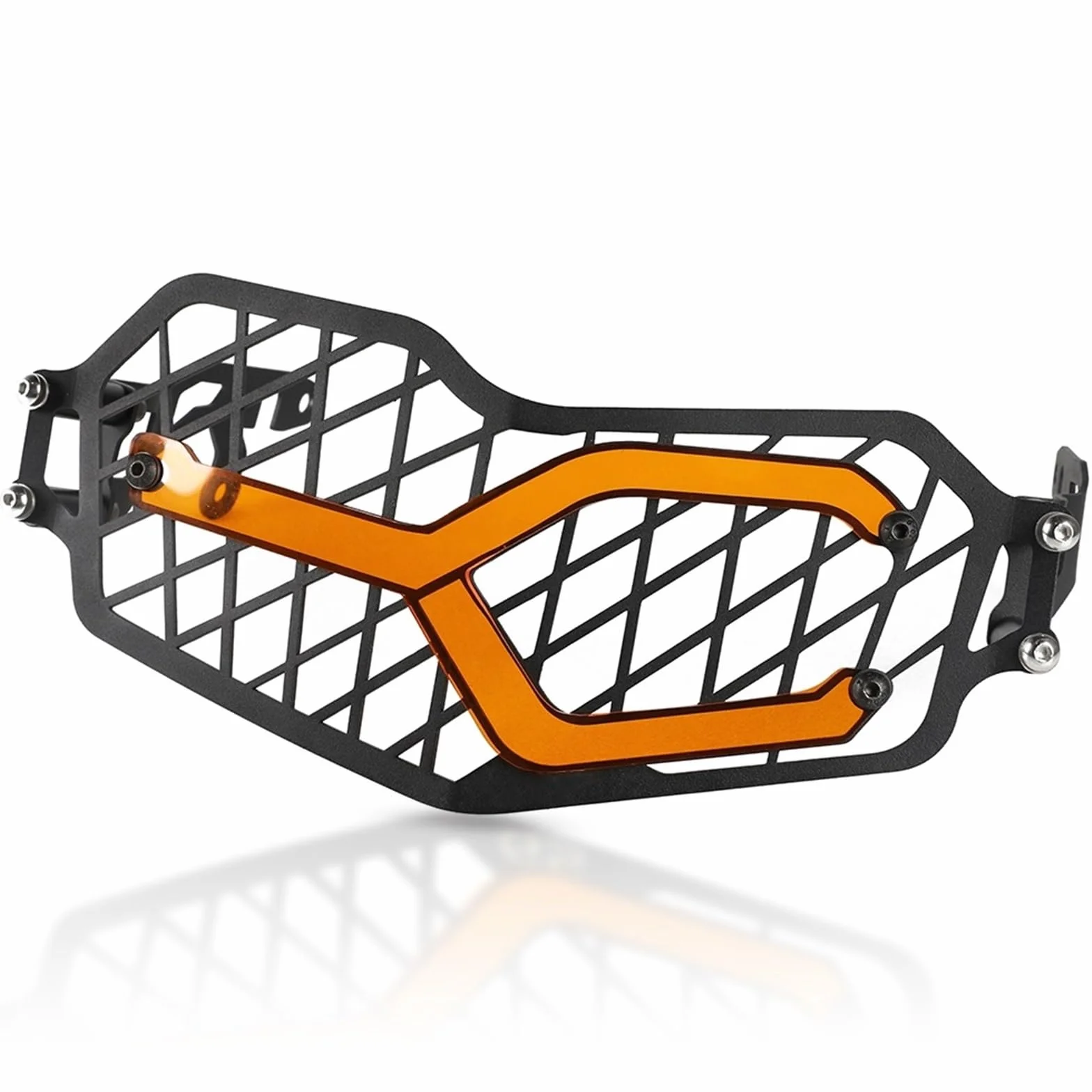 Osłona Lampy Akcesoria motocyklowe Osłona reflektora pasująca do BMW F800GS GS800 2024 2025 Osłona uchwytu reflektora(Orange)