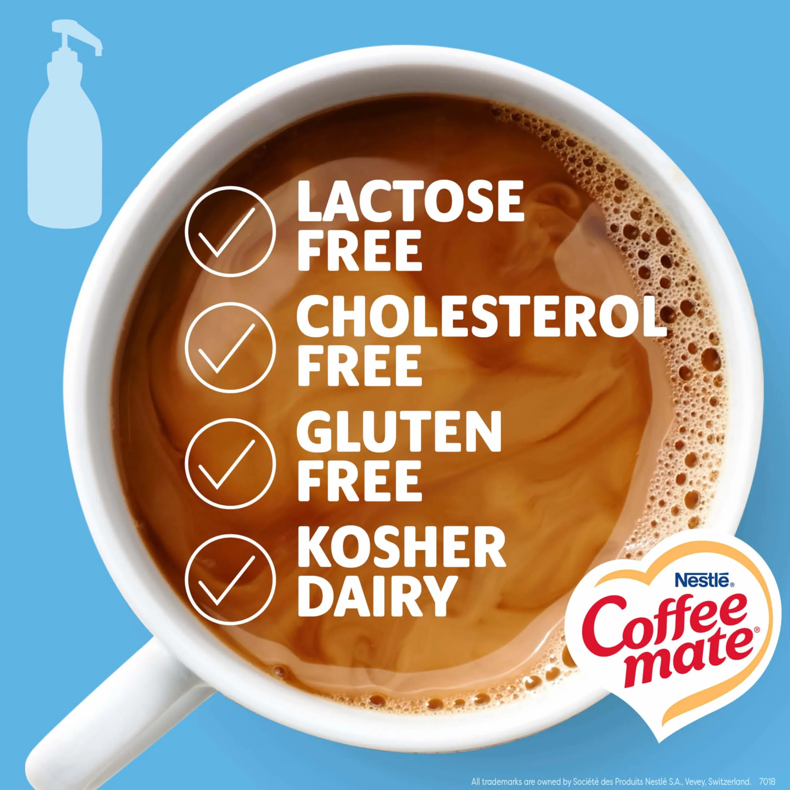 Nestle Coffee-mate French Vanilla Pompa w płynie 1,5 litra