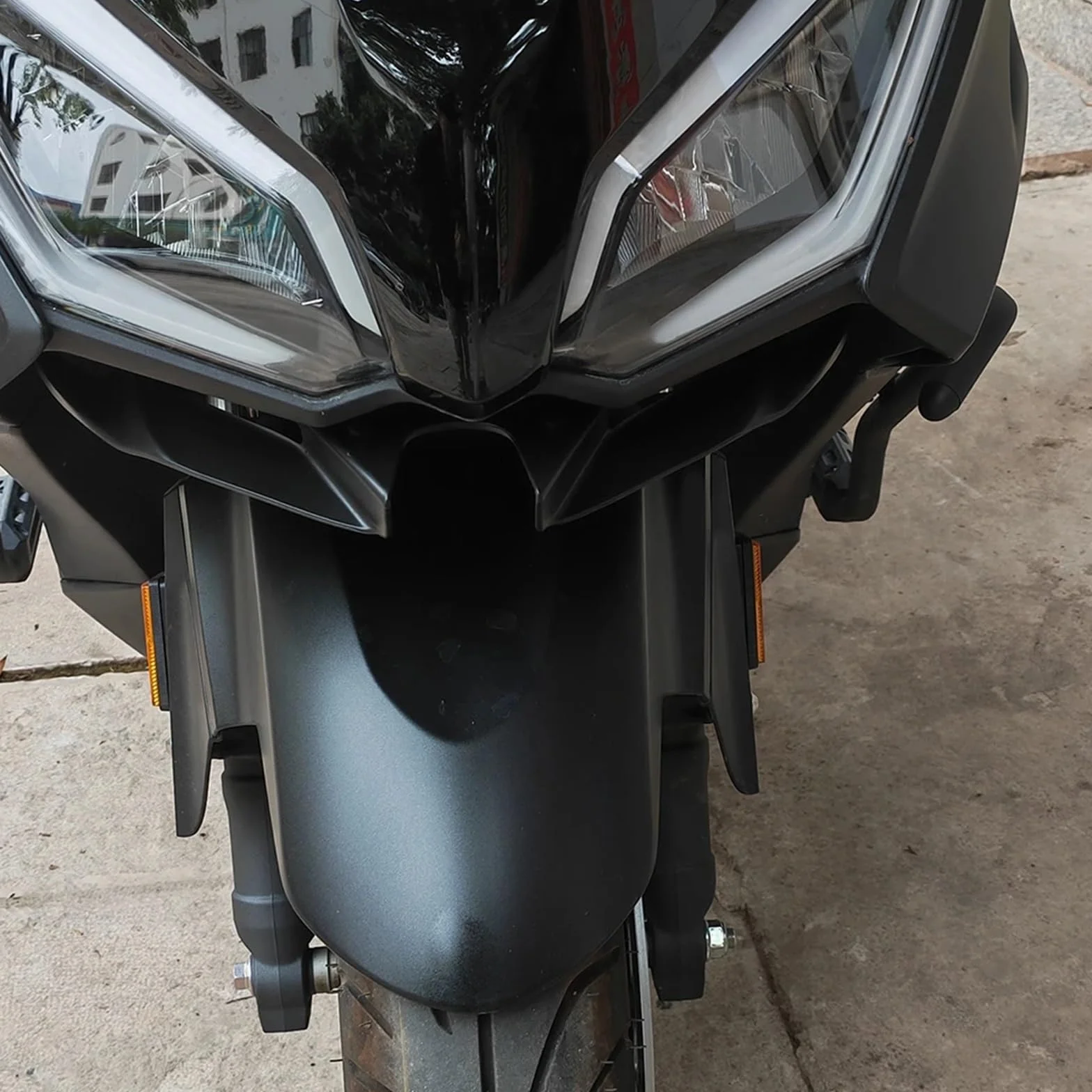 Aerodynamiczne skrzydła boczne Spoiler tylny do Hondy Forza 350 2022-2025 Carbon