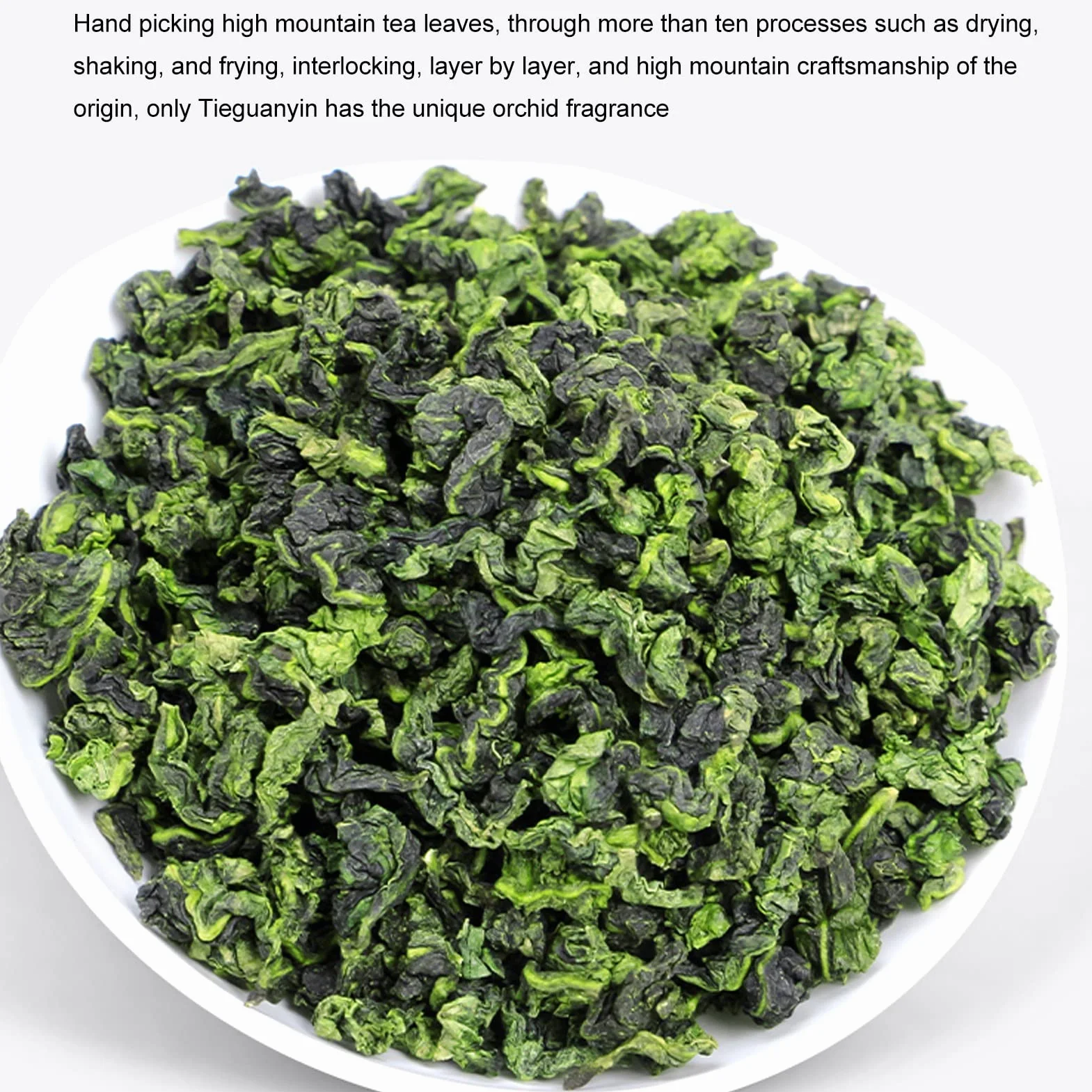 Chińska Herbata Tie Guan Yin Oolong Liściasta 60g Złoty Napar