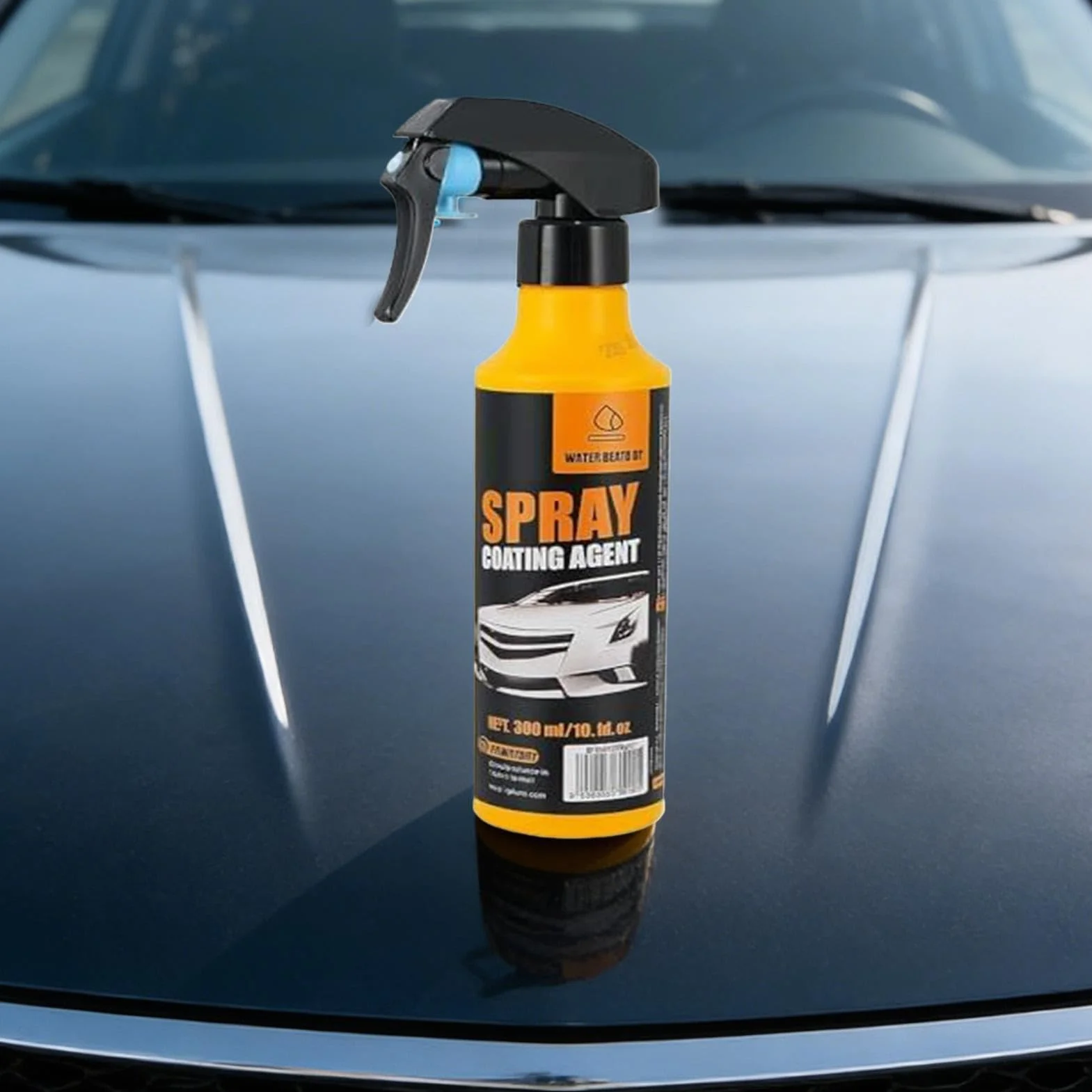 Ceramic Coating Spray 300ml Hydrophobic Nano Car Detailer Glass Paint Shine UV Block Oxidation Protection Automotive Exterior Care