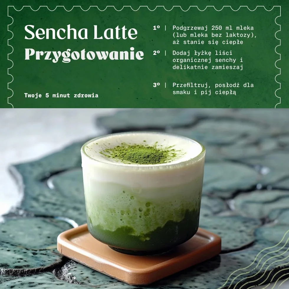 NaturaleBio Zielona Herbata Sencha Japońska Bio 200g - Organiczna Herbata Liściasta Pierwszego Zbioru
