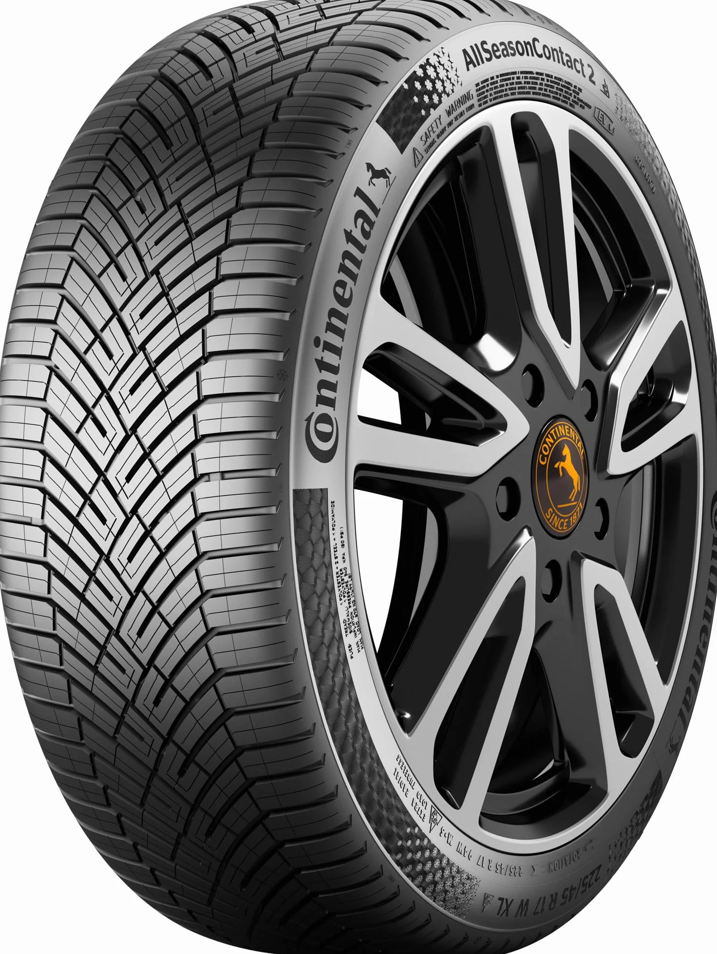 CONTINENTAL ALLSEASONCONTACT 2 XL EVC - 215/55R16 97V - B/B/71 - opony całoroczne