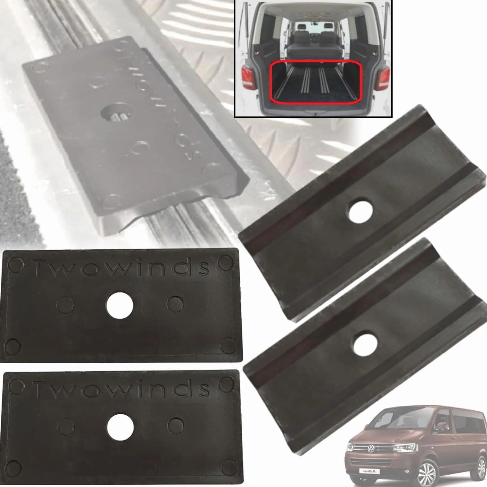 Twowinds – 4 x instrukcja obsługi Multiflexboard T5 T6 Transporter California