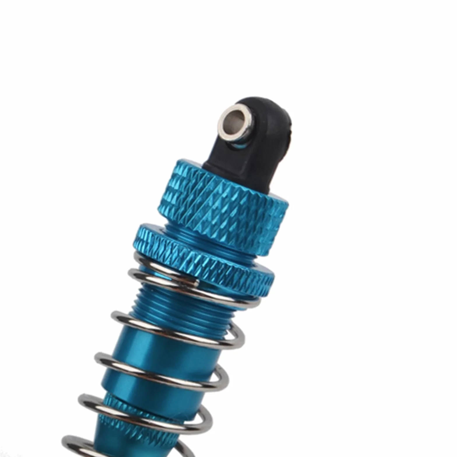 1/10 RC przedni tylny amortyzator 4-pak aluminiowych amortyzatorów do Tamiya DT-02 DF-02 DT-03 TT-02B 1/10 RC części zamienne (niebieski)