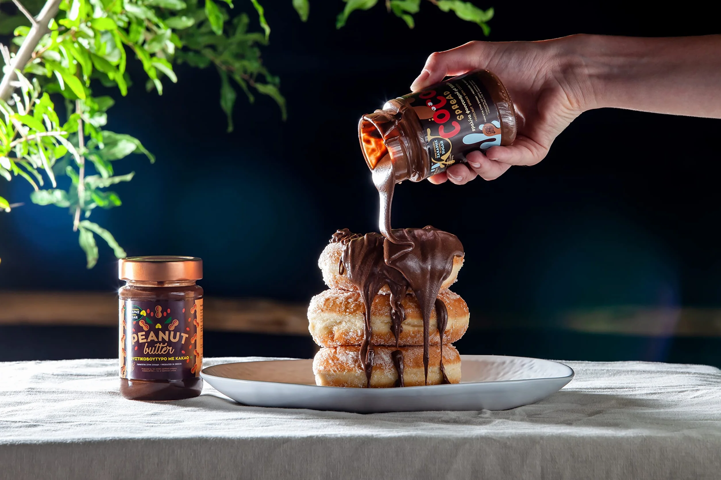 FOOD SURFING Coco Spread pralina z orzechem laskowym z kakao bez dodatku cukru 2 x 230 g