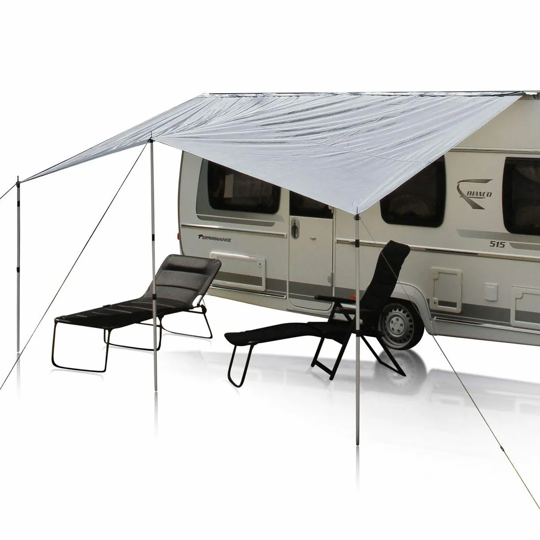 yourGEAR żagle przeciwsłoneczne do przyczep kempingowych 4x2,4m UV 50+ wodoszczelny 5000mm