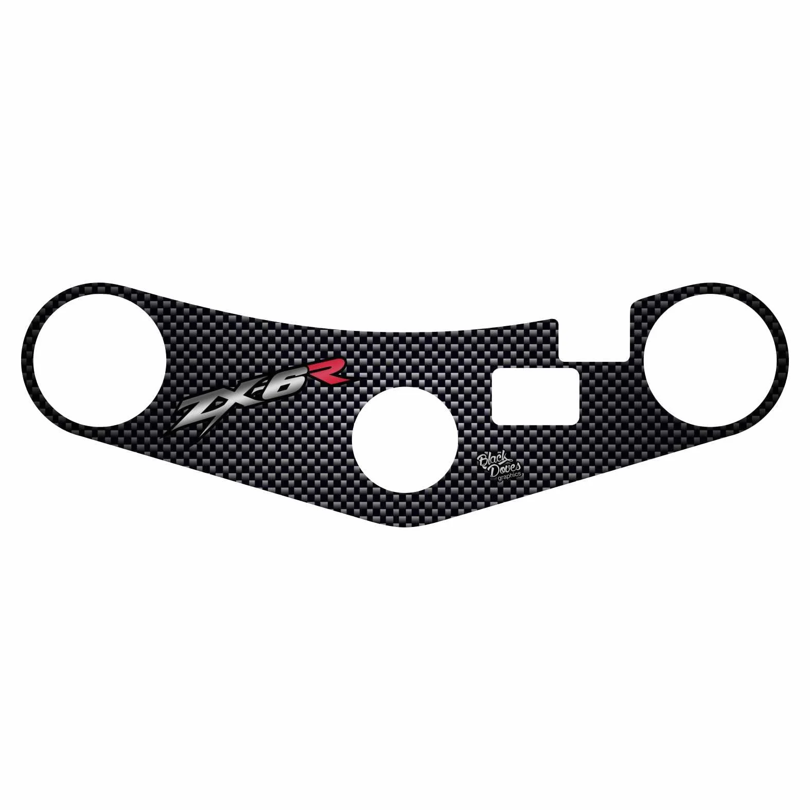 Klej Żywica Ochronna Płyty Kierowniczej kompatybilny z Kawasaki Ninja 600 ZX-6R 2000-2002