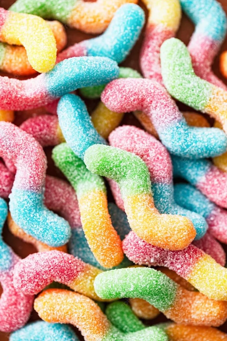 Trolli Glumies kwaśne robaki worek 1 kg (1000 gramów)