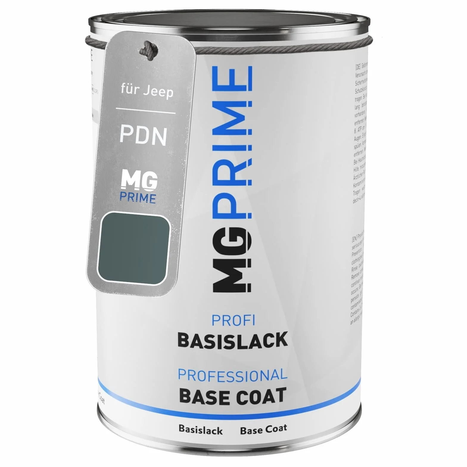 MG PRIME Lakier samochodowy Puszka gotowa do natrysku dla Jeep PDN Ceramic Grey/Sting Gray Lakier bazowy 1.0 litr 1000ml
