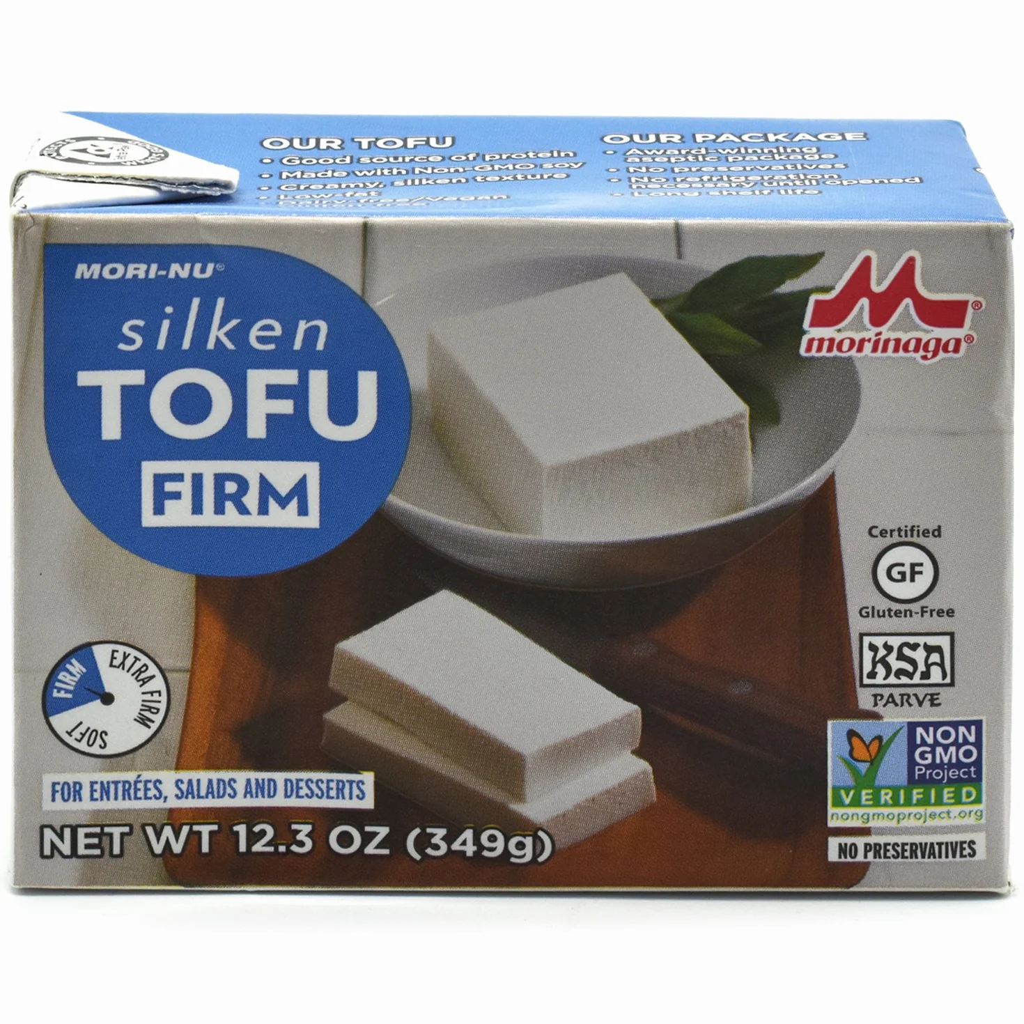 Morinaga Silken Tofu FIRM 349g Bezglutenowy