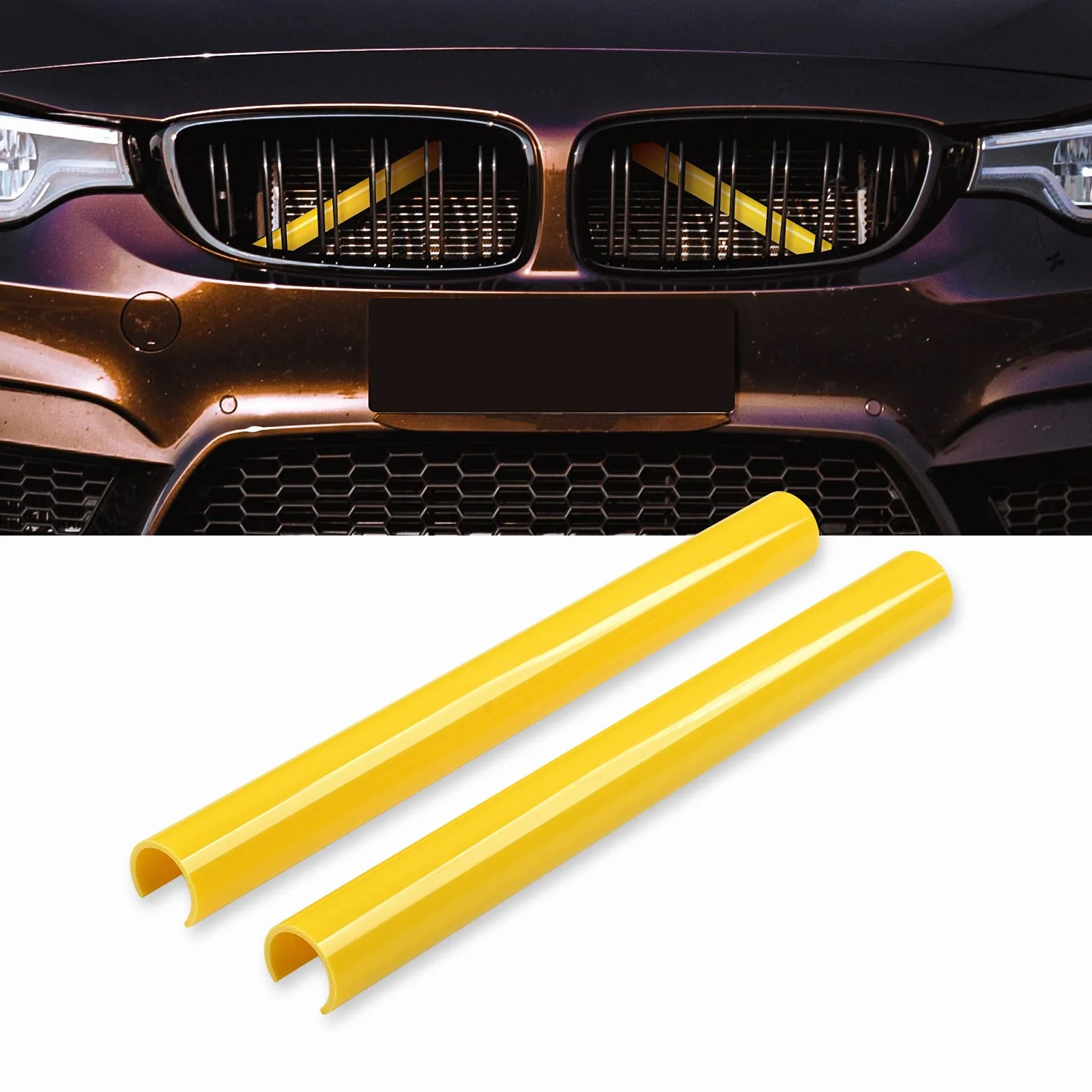Wymienne paski do kratki AggAuto F20~F23 F30~F34 F36 F44~F46 G11~G12 G30~G33 żółty