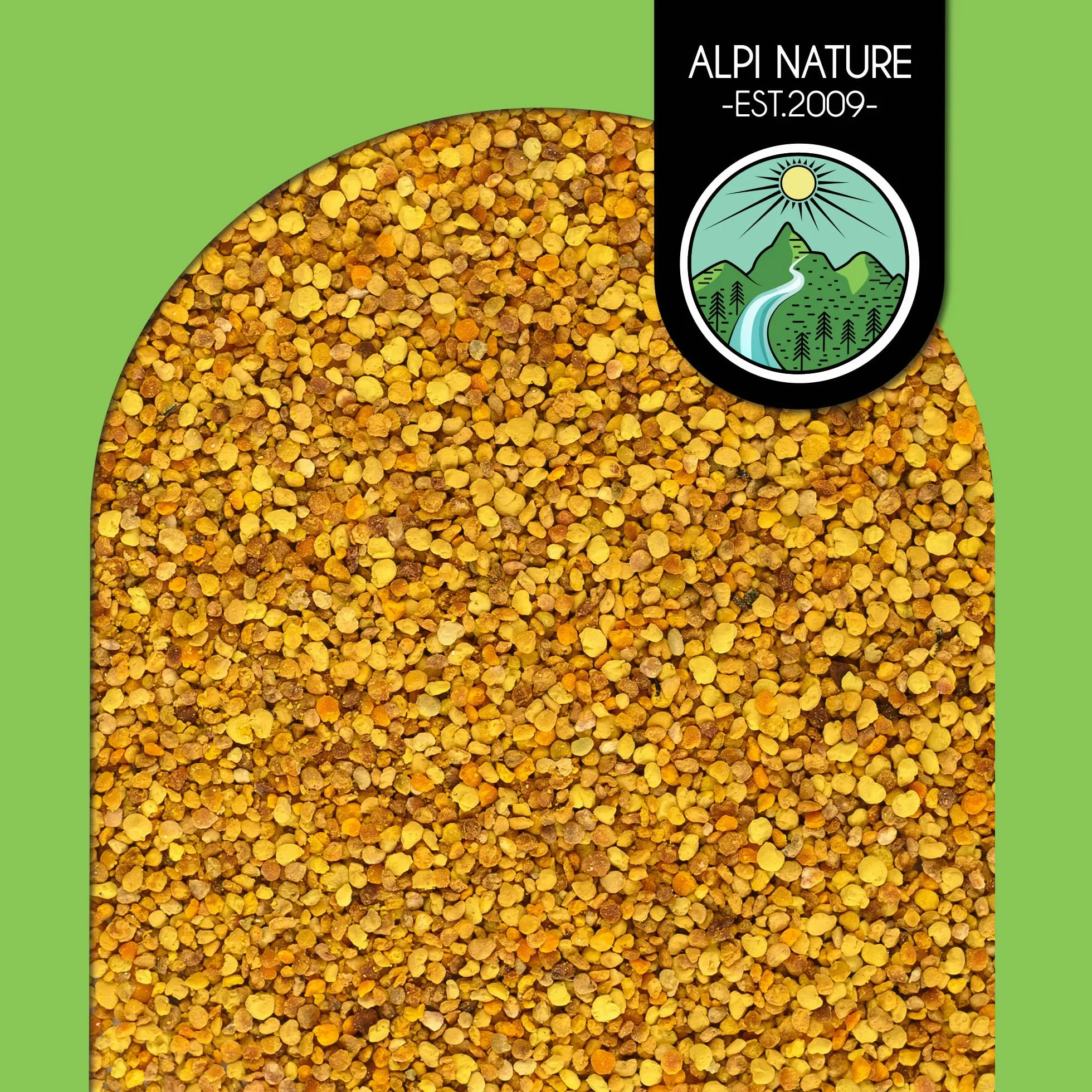 Alpi Nature Pyłek kwiatów 250 g naturalne wielokolorowe bez dodatków UE