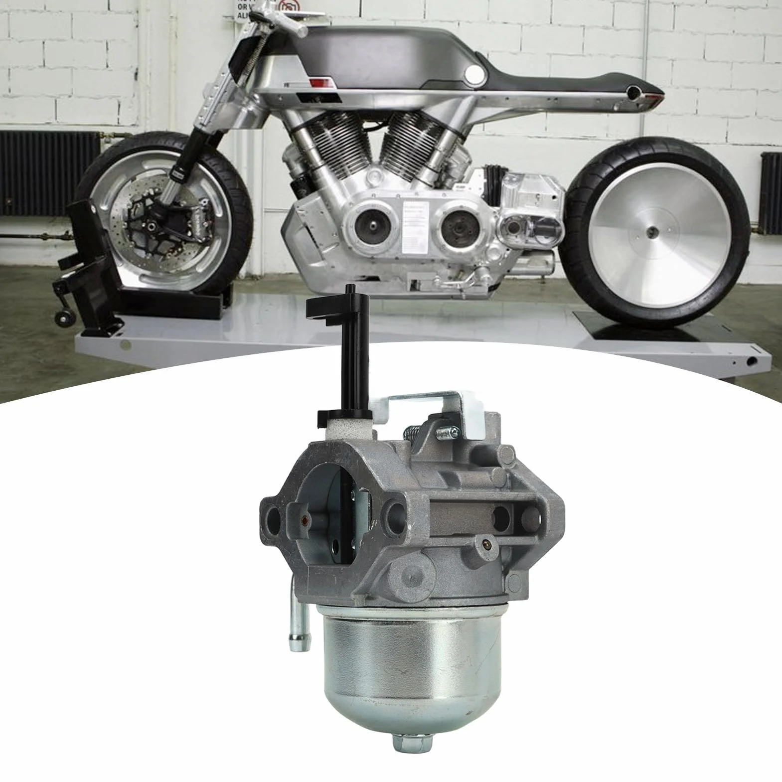 Zestaw gaźnika kompatybilny z B-riggs & S-tratton 13hp Vanguard OHV Moto, wysoka twardość, odporny na zużycie zestaw uszczelek węglowych