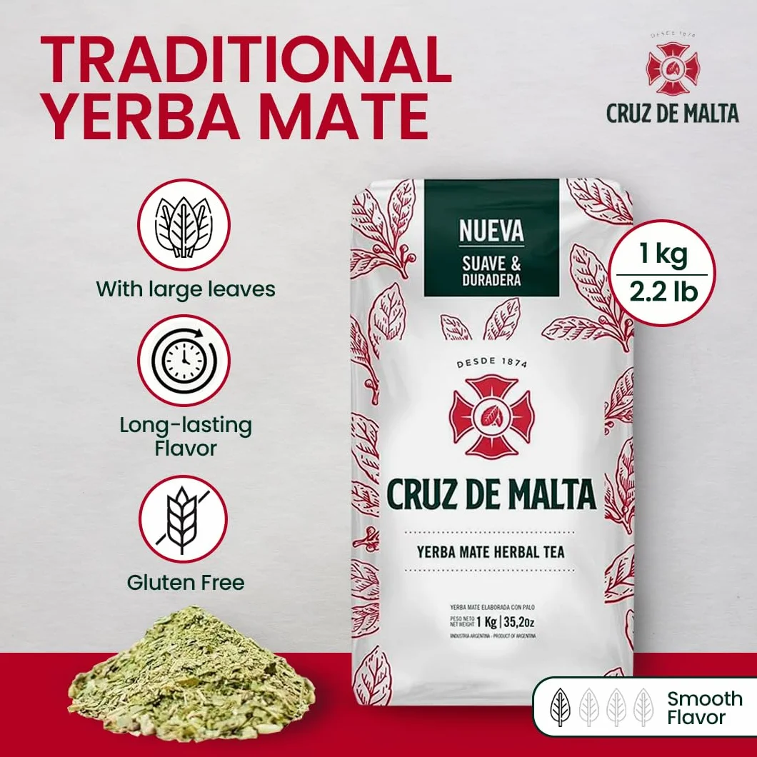 Yerba Mate Cruz de Malta 1kg