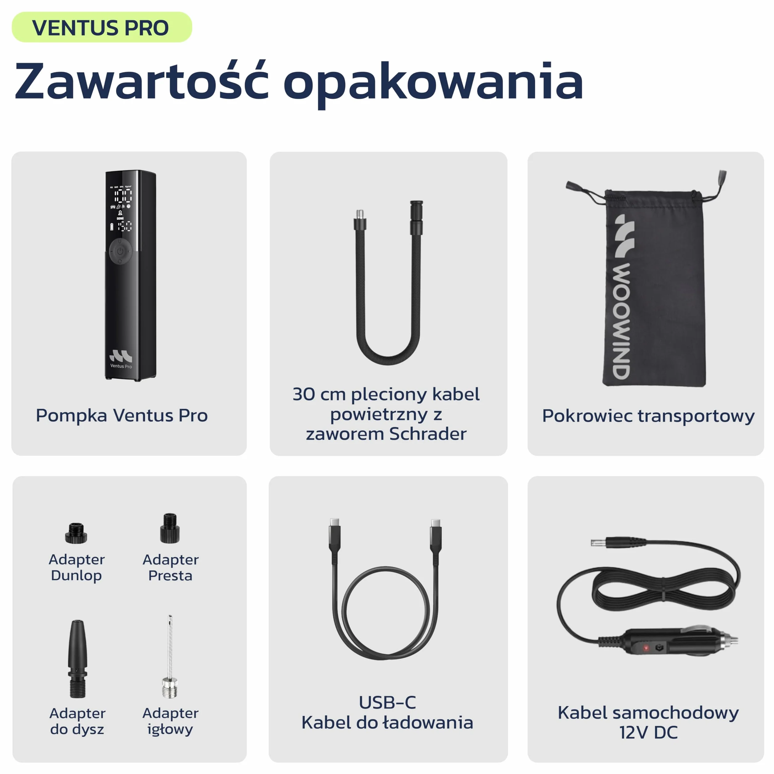 Pompa do opon 150 PSI bezprzewodowa 12 V DC automatyczne wyłączanie wyświetlacz LED