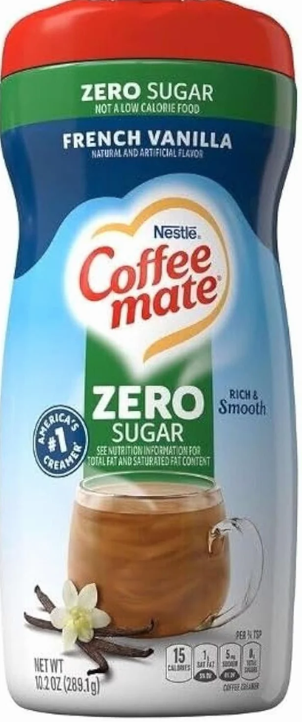 Coffee-Mate w proszku, bez cukru, francuska wanilia, 290 g