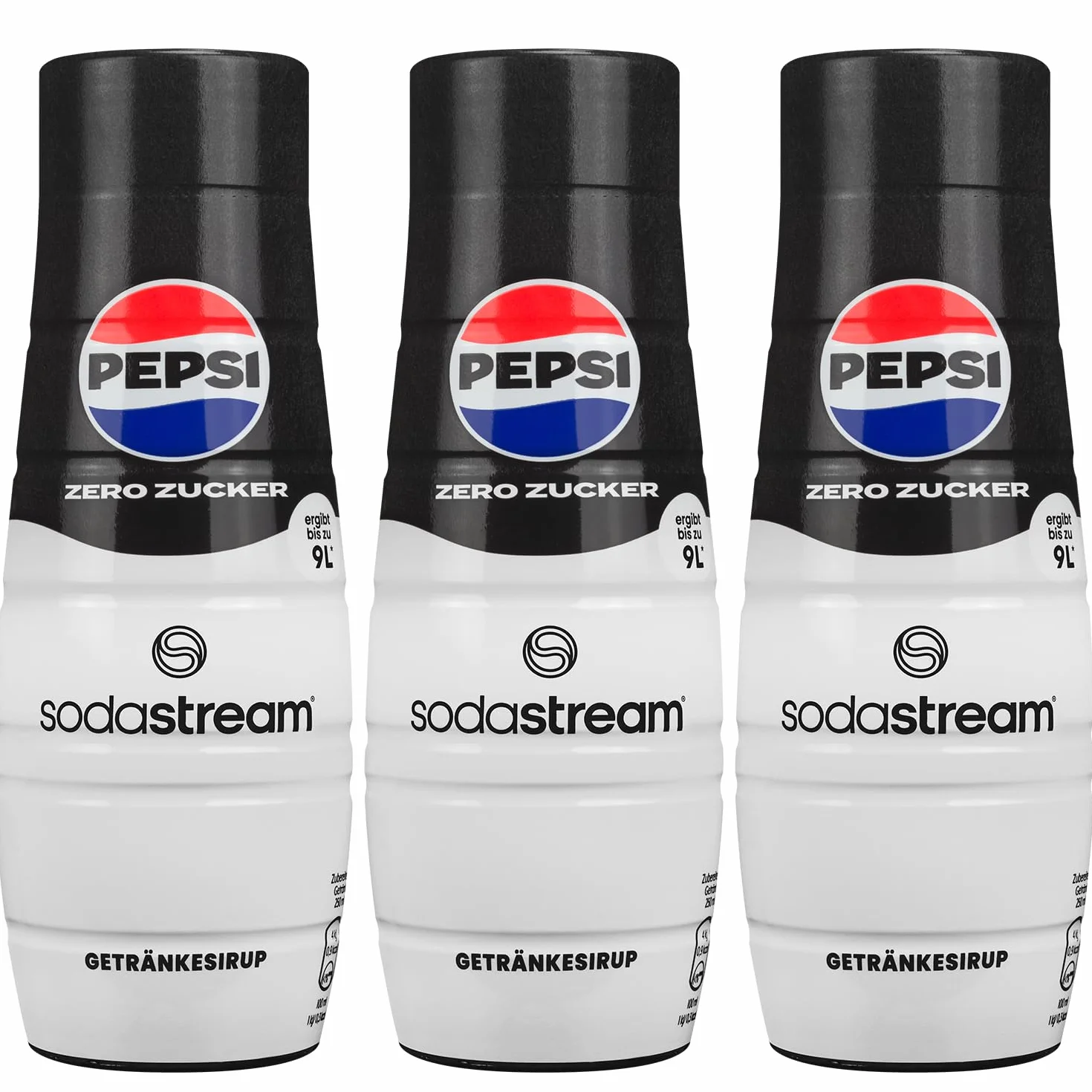 Sodastream 3x SYROP PEPSI MAX BEZ CUKRU 440 ML KONCENTRAT DO SATURATORA