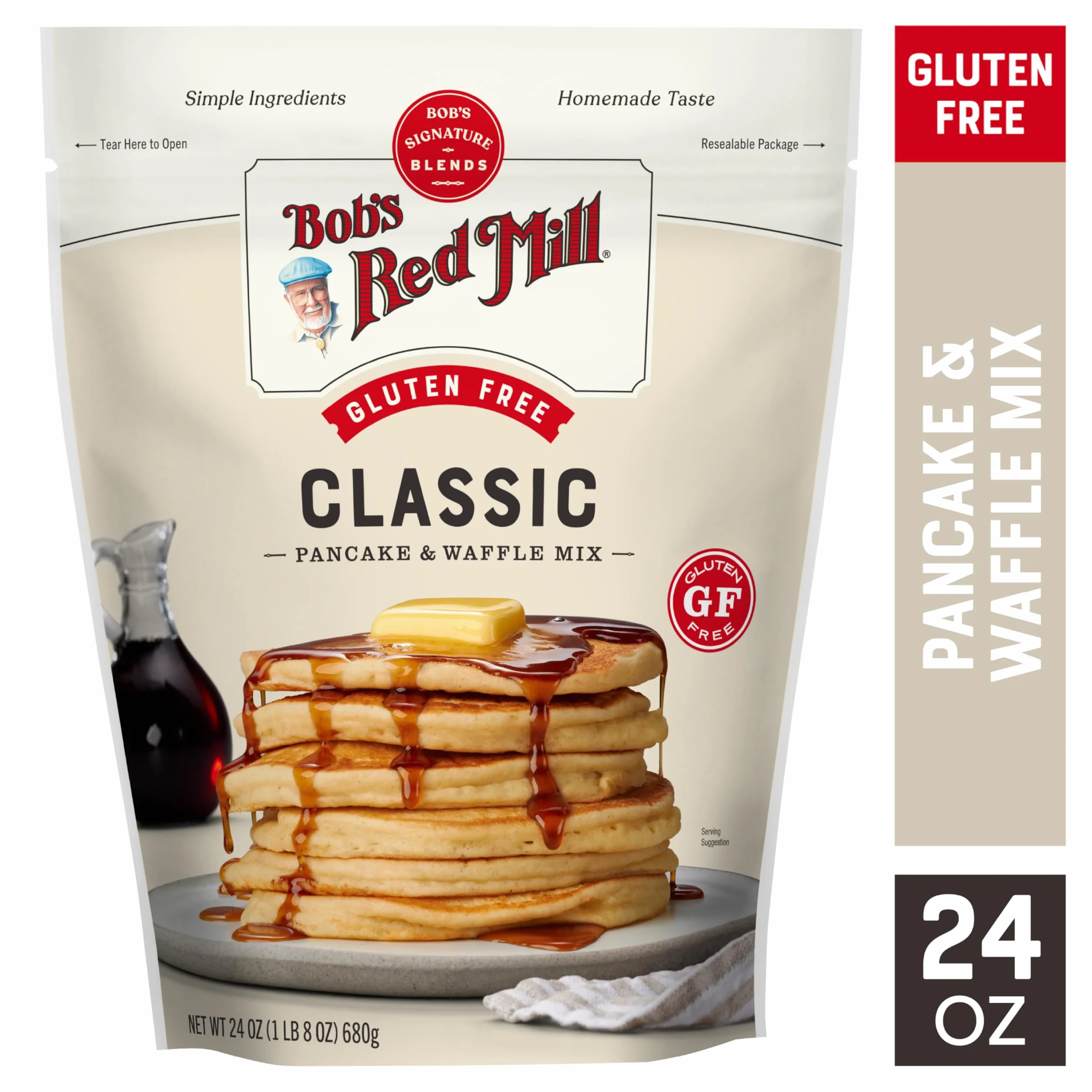 Bob's Red Mill Gluten Free Pancake Mix 24 Ounce