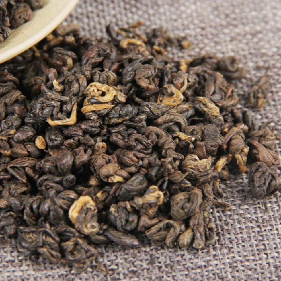 Klasyczna Chińska Herbata Yunnan Fengqing Starożytne Drzewo Dianhong Jinluo Czarna Herbata-Przenośne Opakowanie 250g