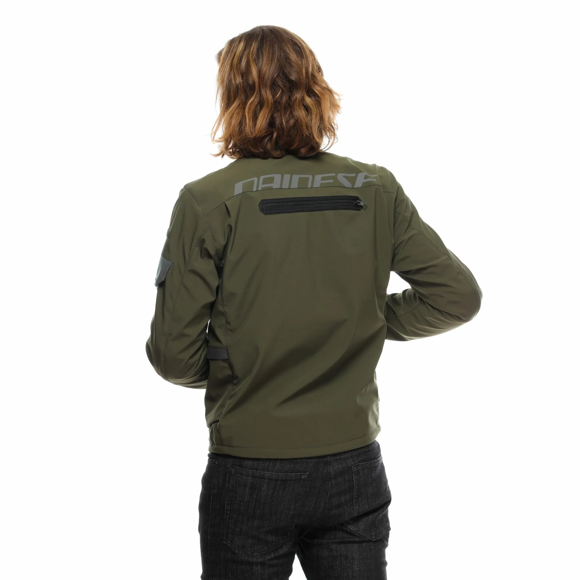 Dainese Kurtka motocyklowa Urban, ze zdejmowanymi ochraniaczami, wentylowana tkanina Mężczyźni Lario Tex Jacket