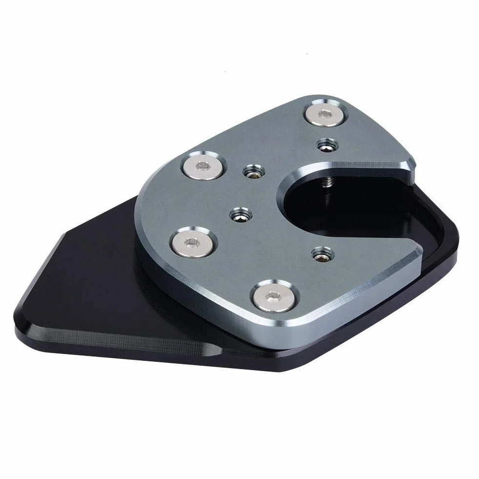 Boczna podstawka motocyklowa EBTOOLS, motocyklowa antypoślizgowa podstawa boczna przedłużenia podpórki powiększ dla NC750X / X-ADV 17-19 (czerwona)