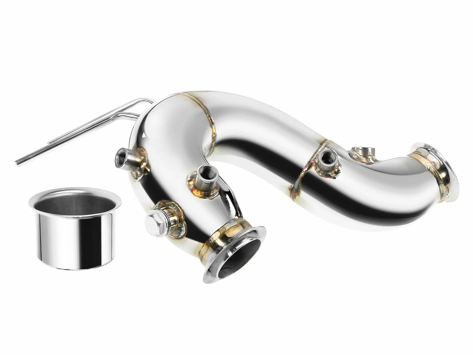 fmic.eu PERFORMANCE Downpipe do VOLKSWAGEN Golf 1.6 2.0 TDI VII 2013- sportowy układ wydechowy wydech nierdzewny