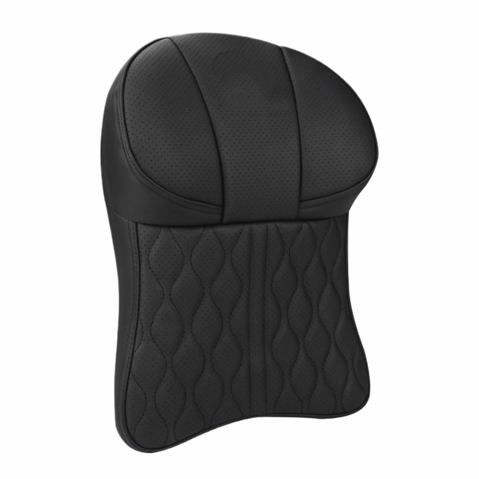 Zagłówek Samochodowy Pasuje do BMW X3 X4 X5 F10 F11 E39 E60 G30 Auto Interior Zagłówek Samochodowy Gadżet Samochodowy Podróżny Poduszka na szyję Auto Kopfstütze(Black)