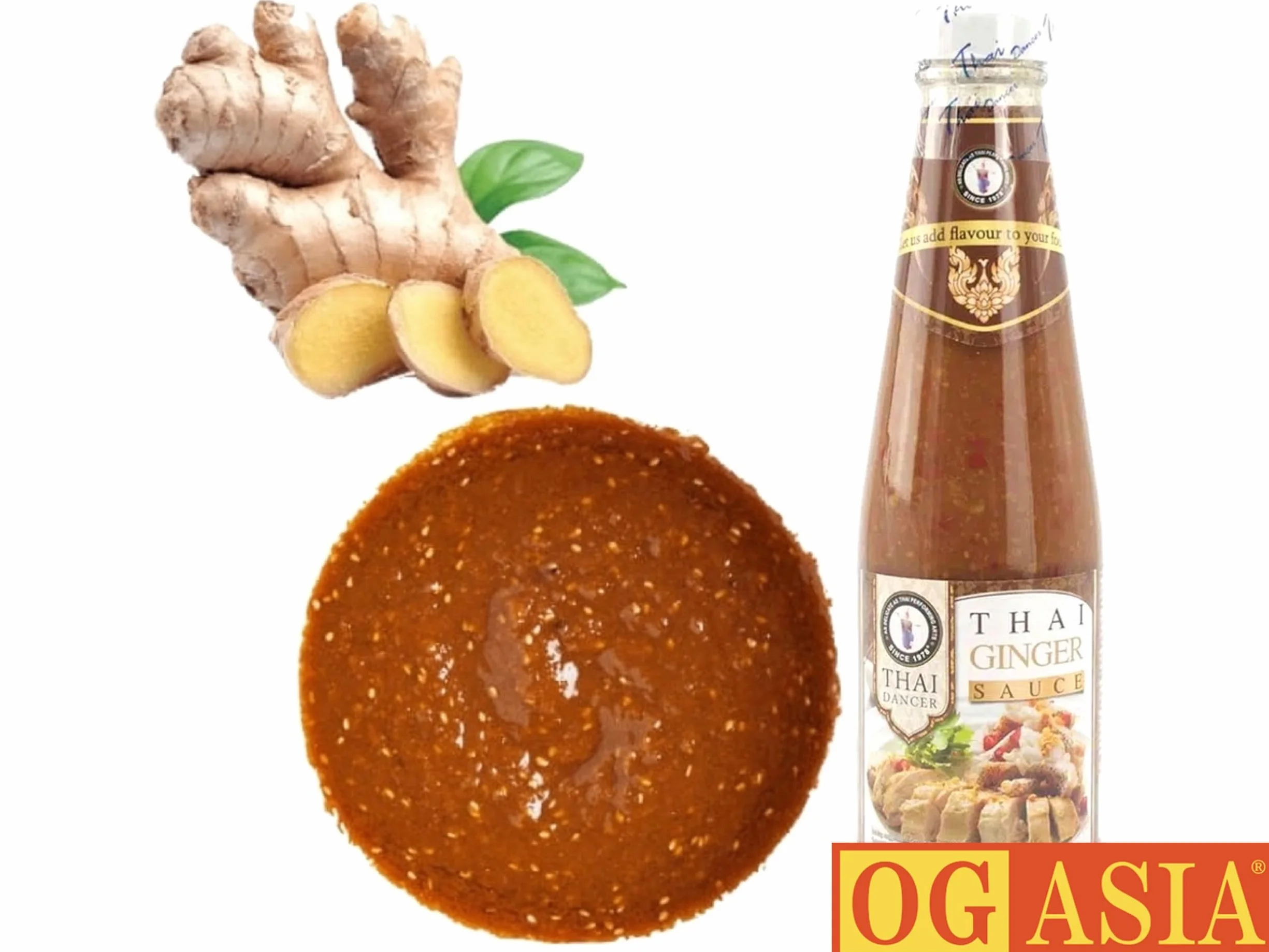 THAI DANCER sos imbirowy - autentyczny sos tajski - OG ASIA - 300 ml PET