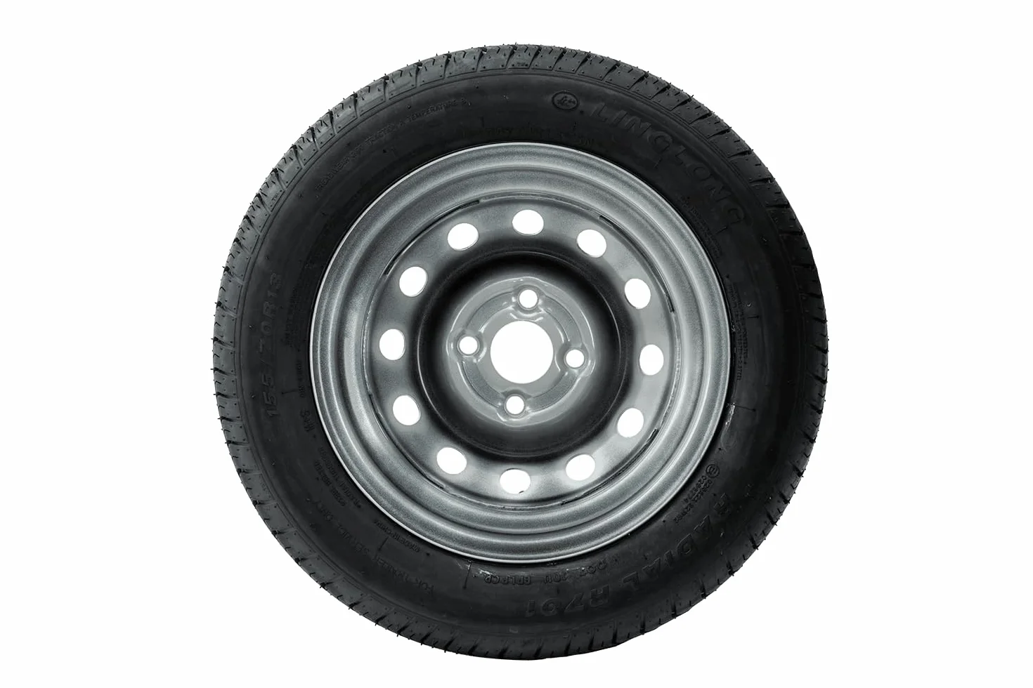 Zestaw 2 kół uniwersalnych 155/70 R13 4Jx13 75 N LK 4x100 do przyczep samochodów osobowych