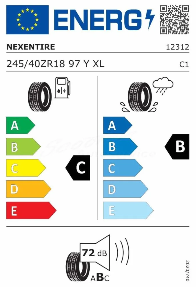 Nexen N'Fera SU1 XL RPB 245/40R18 97Y opony letnie