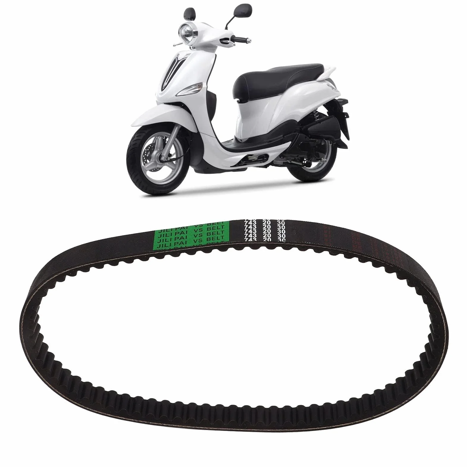 CVT Pas Napędowy Silnika, Silnik CVT Pas Napędowy 743 20 30 dla GY6 Krótka Obudowa 152QMI 157QMJ Skuter Motorower ATV