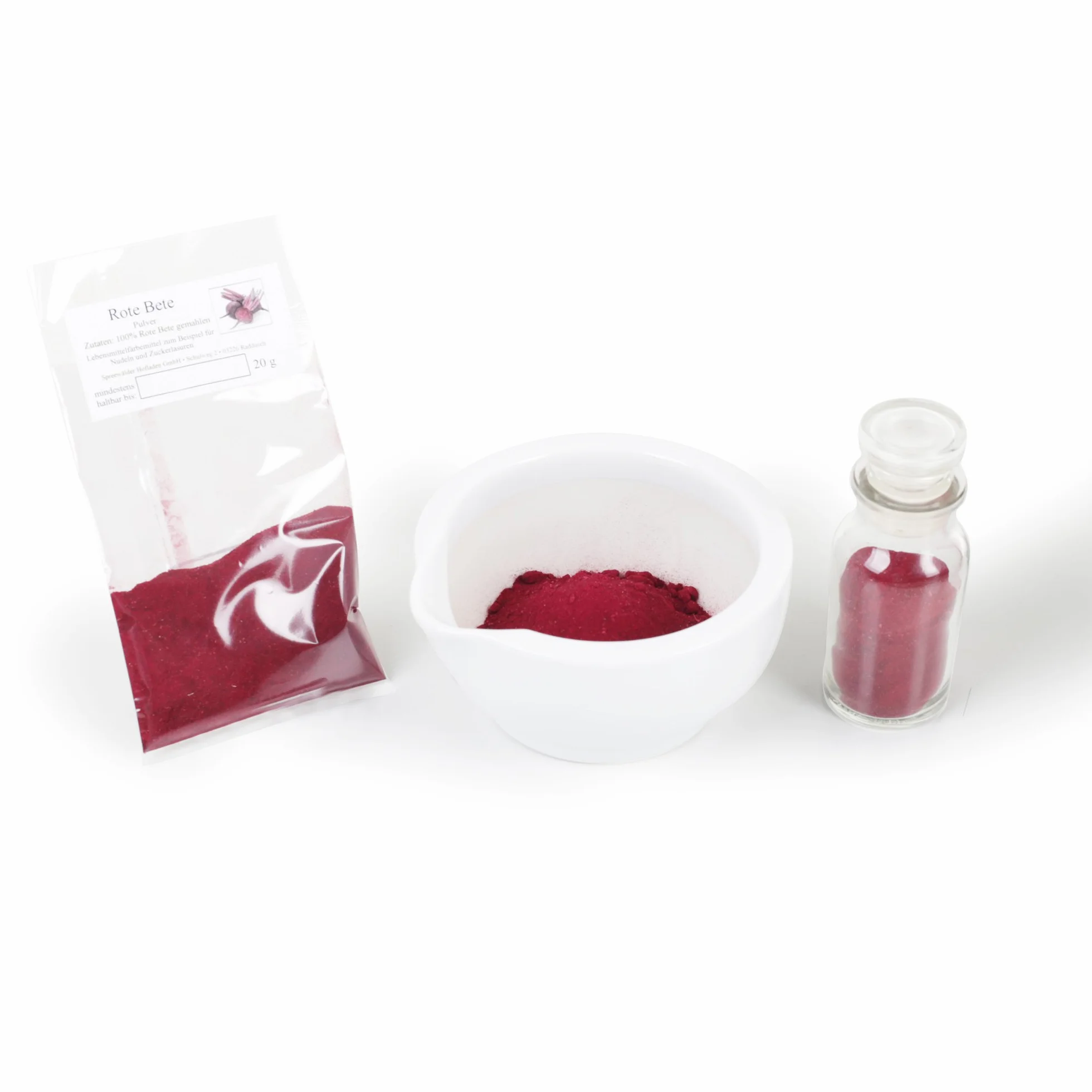 Naturalna farba spożywcza w proszku, czerwone grządki, 20 g, do gotowania i smoothie