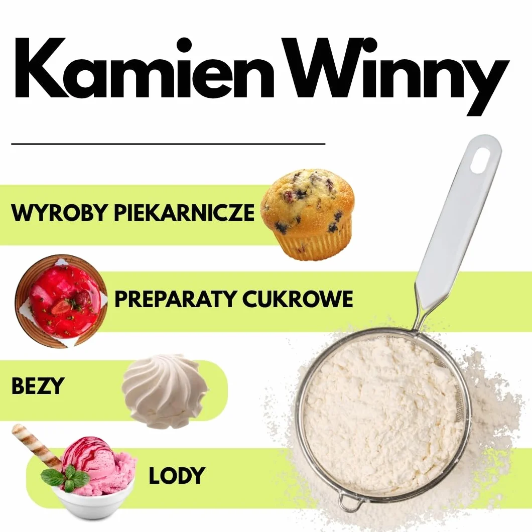 Krem z kamienia winnego 1 kg