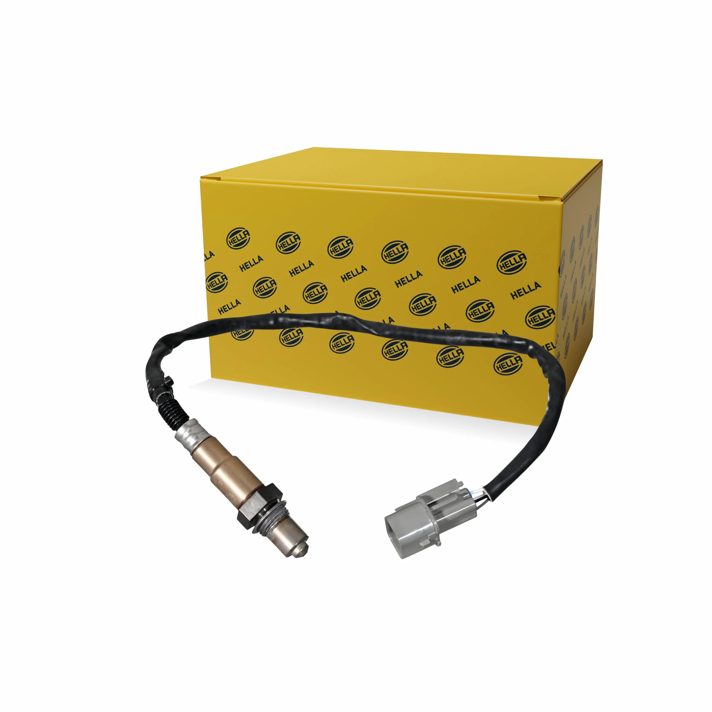 HELLA 6PA 358 221-431 Sonda lambda - 4-biegunowy - Przewodu: 405[mm]