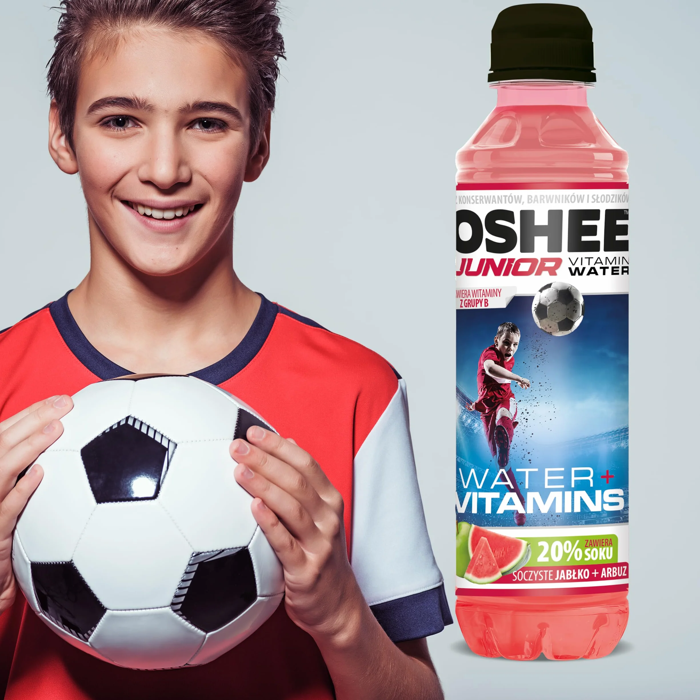 OSHEE RL9 Junior 555 ml Jabłko Arbuz