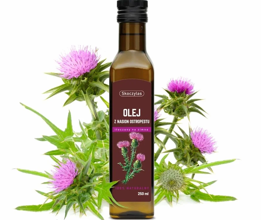 Olej z nasion ostropestu 250 ml SKOCZYLAS