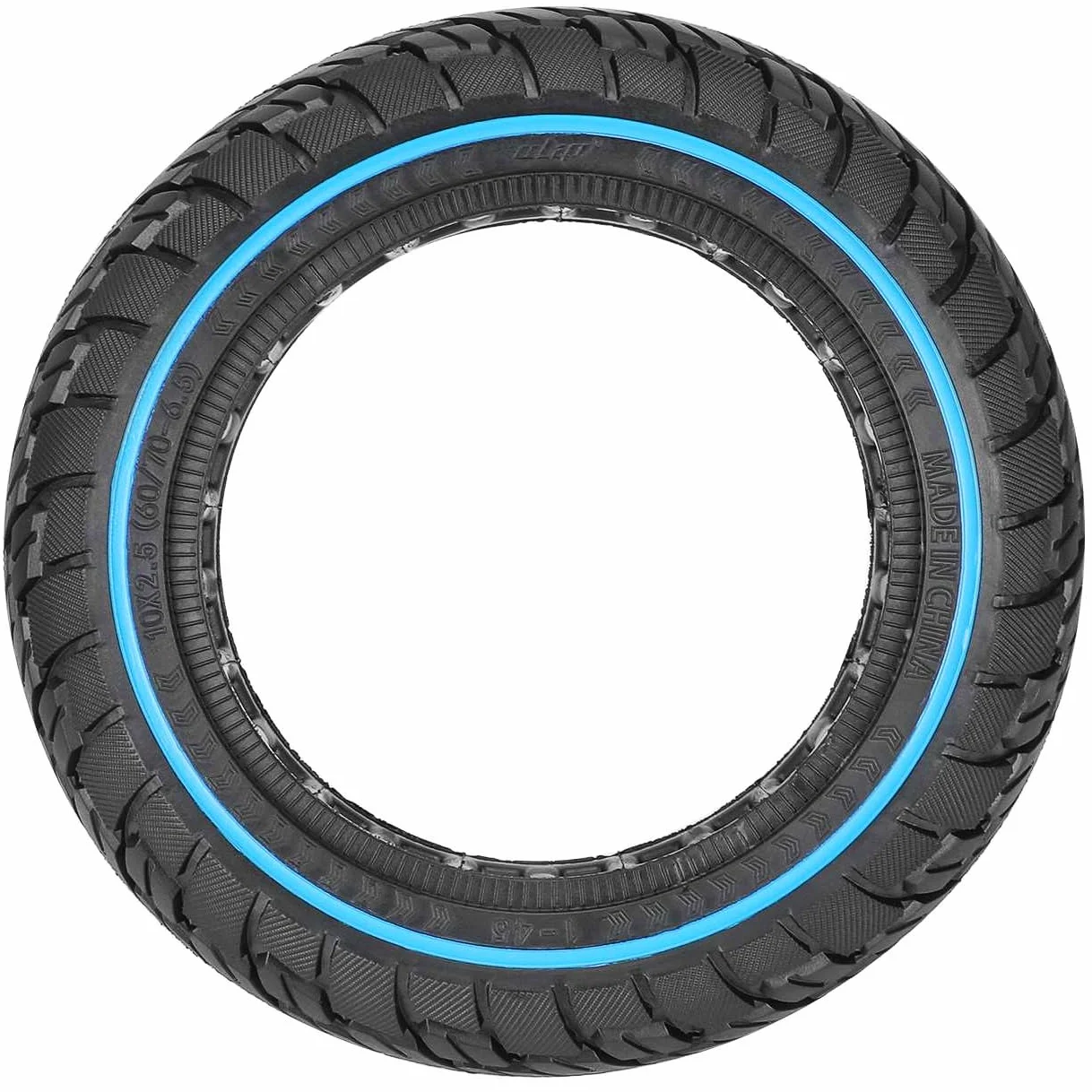 myBESTscooter - 10-calowe pełne opony 60/65-6,9 60/70-6,5 do Segway Ninebot G30 Max G2 G65 obręcz hulajnogi elektrycznej zamiennik gumowy opony kół hulajnogi