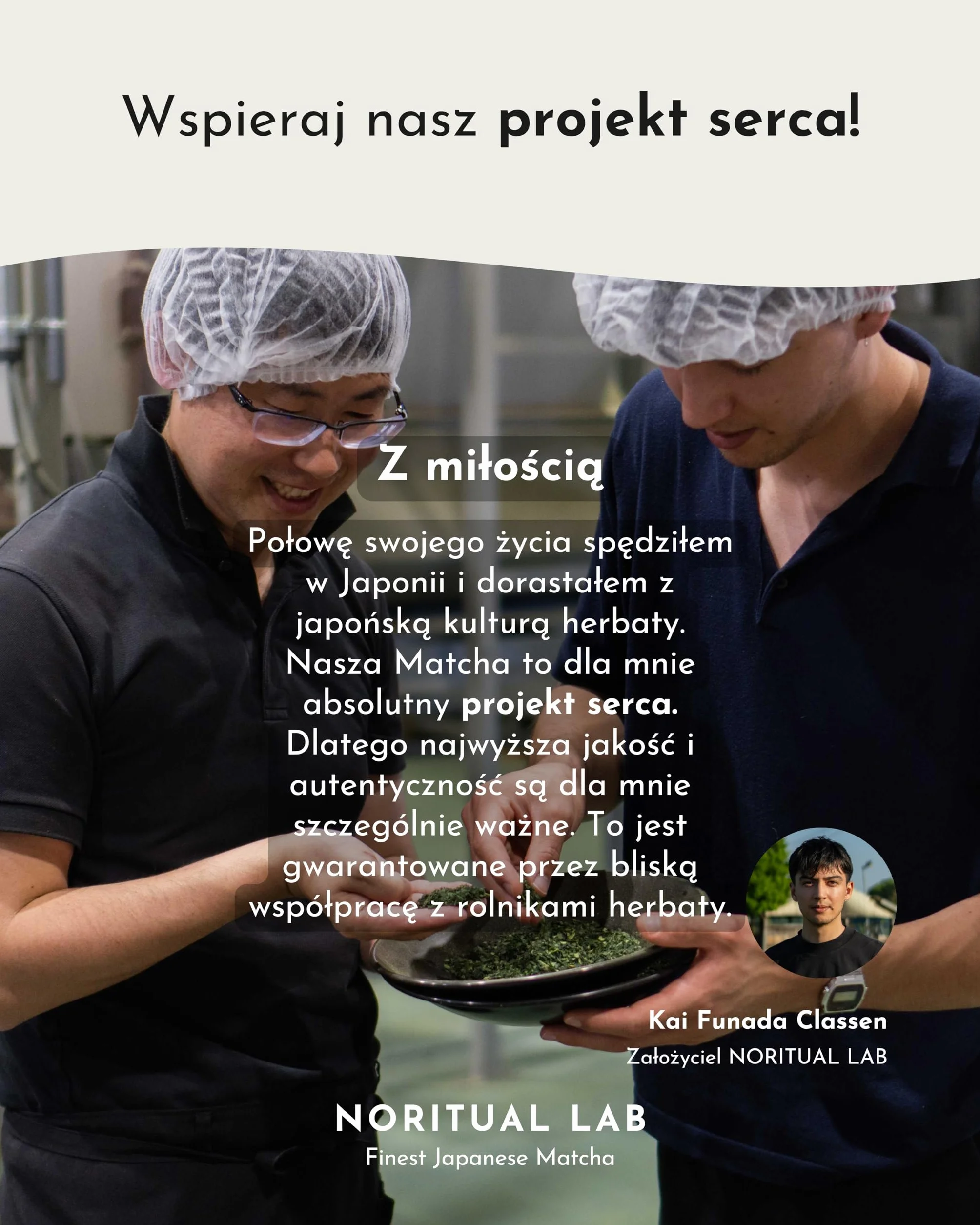 Ceremonialna Matcha 100% Naturalna Zielona Herbata w Proszku z Japonii 40g