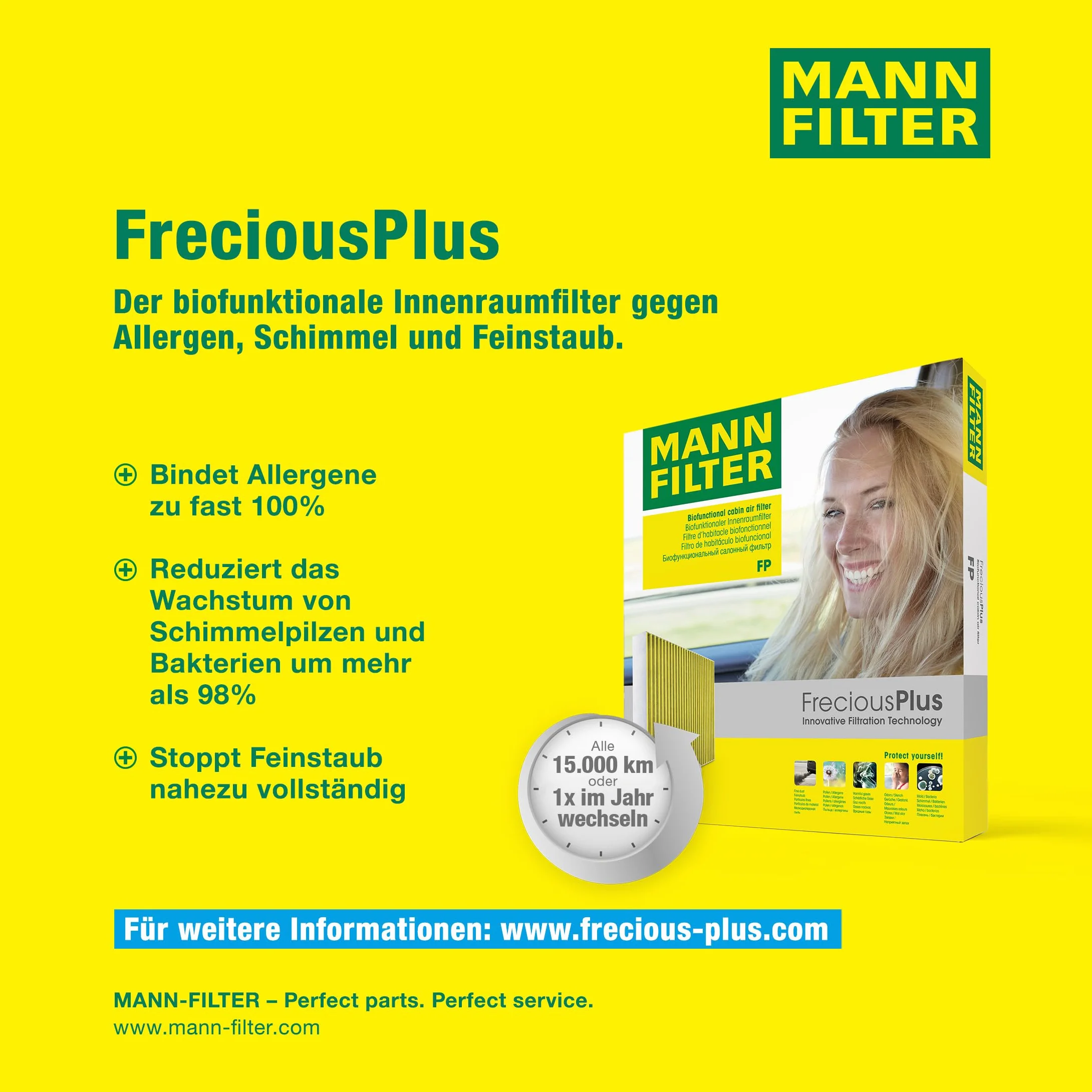 MANN-FILTER FP 2733 Filtr powietrza kabinowego - SAMOCHODY OSOBOWE + DOSTAWCZE