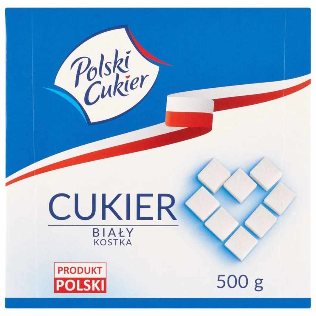 Polski Cukier Cukier biały kostka 500 g