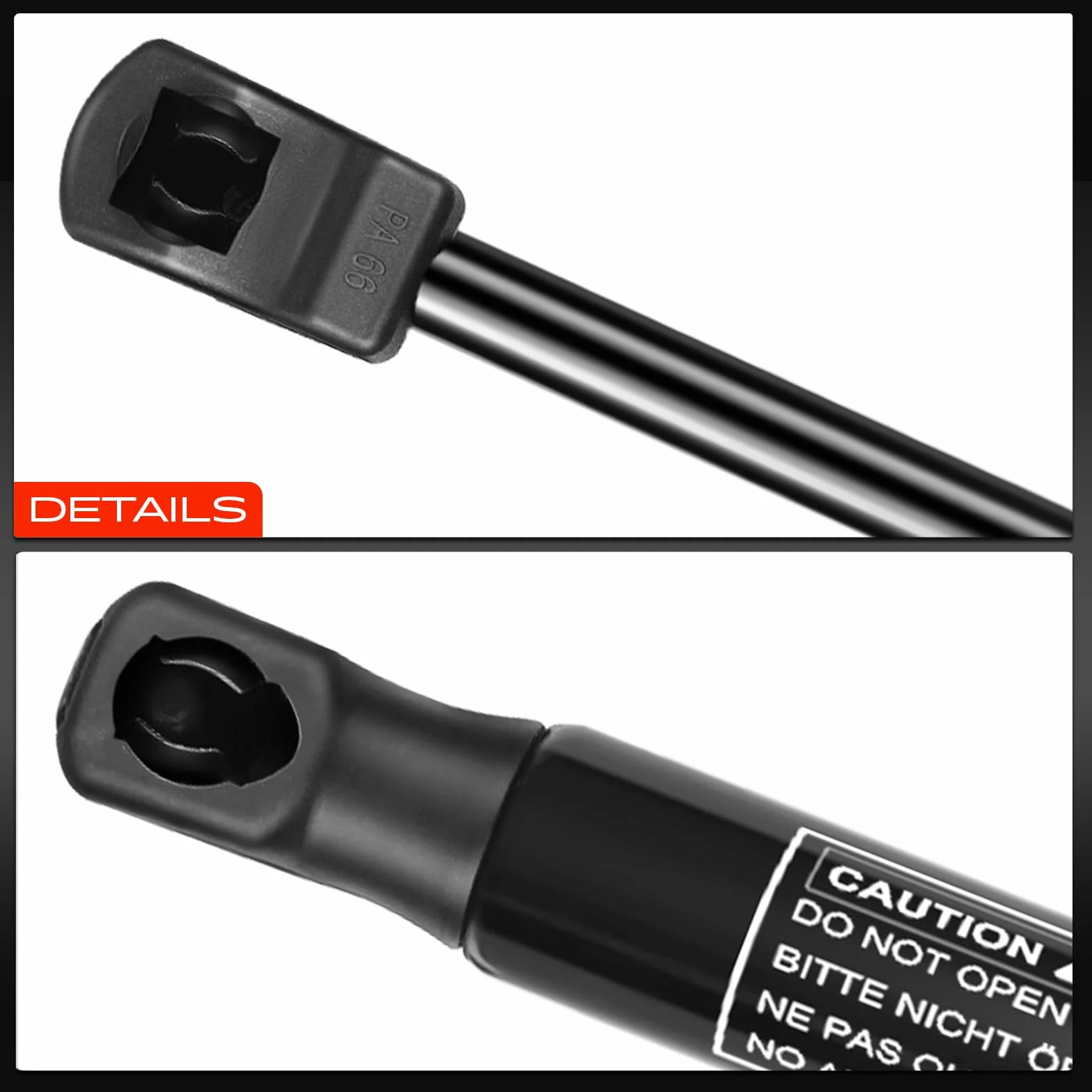 2 x sprężyna gazowa do bagażnika kompatybilny z Elantra XD iX35 LM EL ELH Matrix FC 2000-20 817712S000