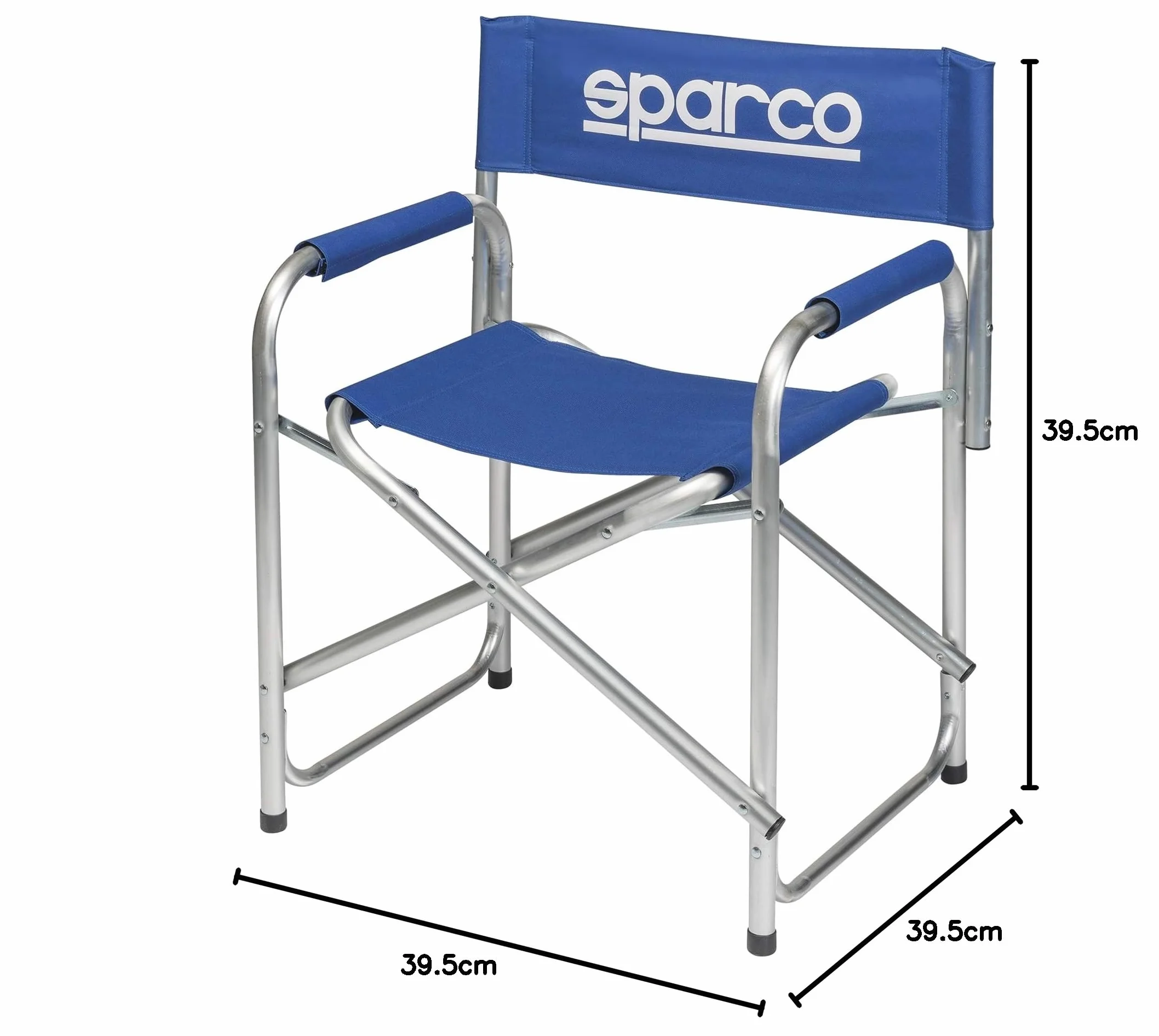 Sparco s0990058 Paddock krzesło, niebieskie